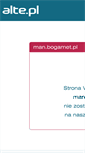 Mobile Screenshot of man.bogamet.pl